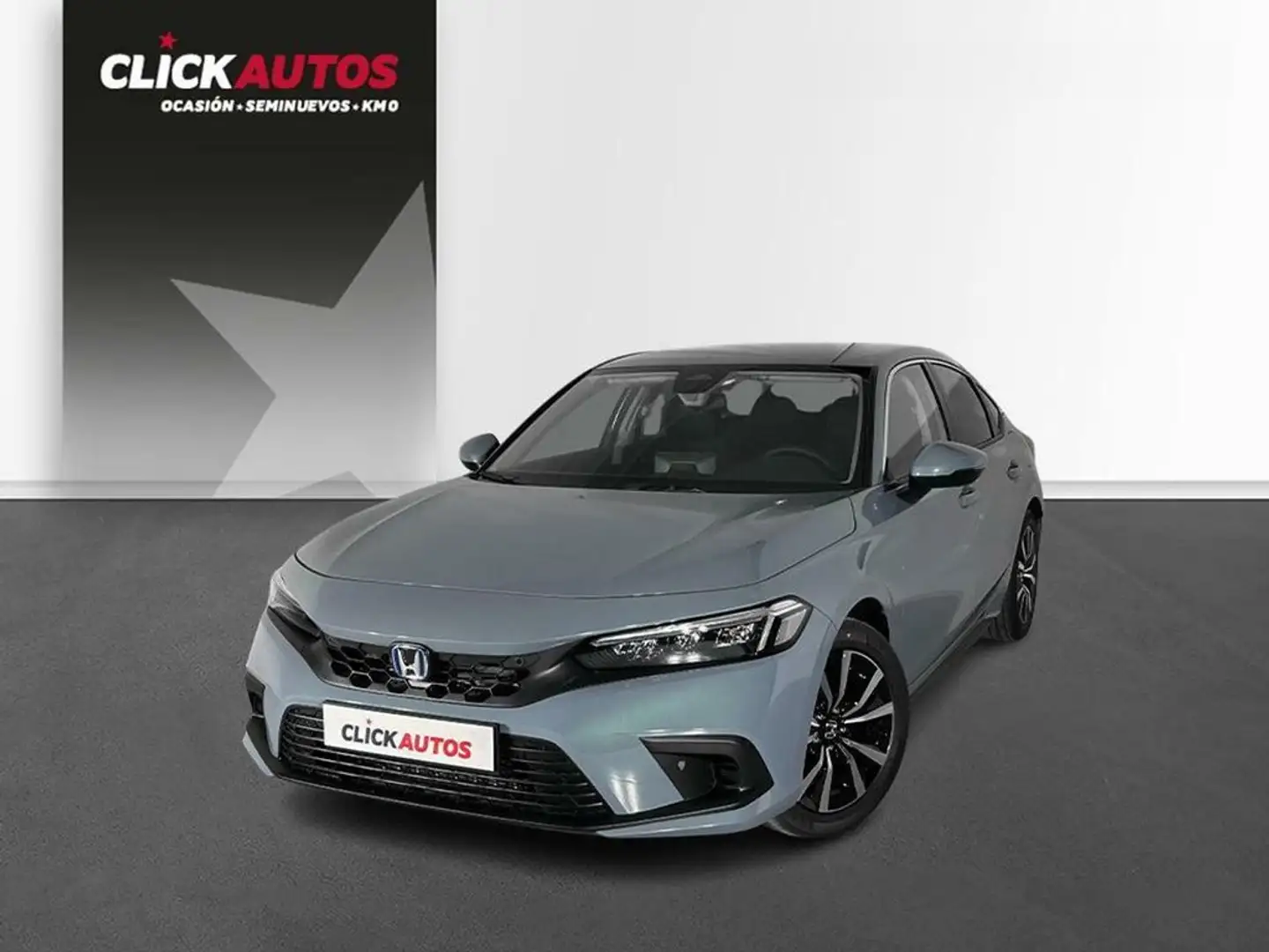 Honda Civic 2.0 I-MMD 184CV Elegance CVT Hybrid Gris - 1