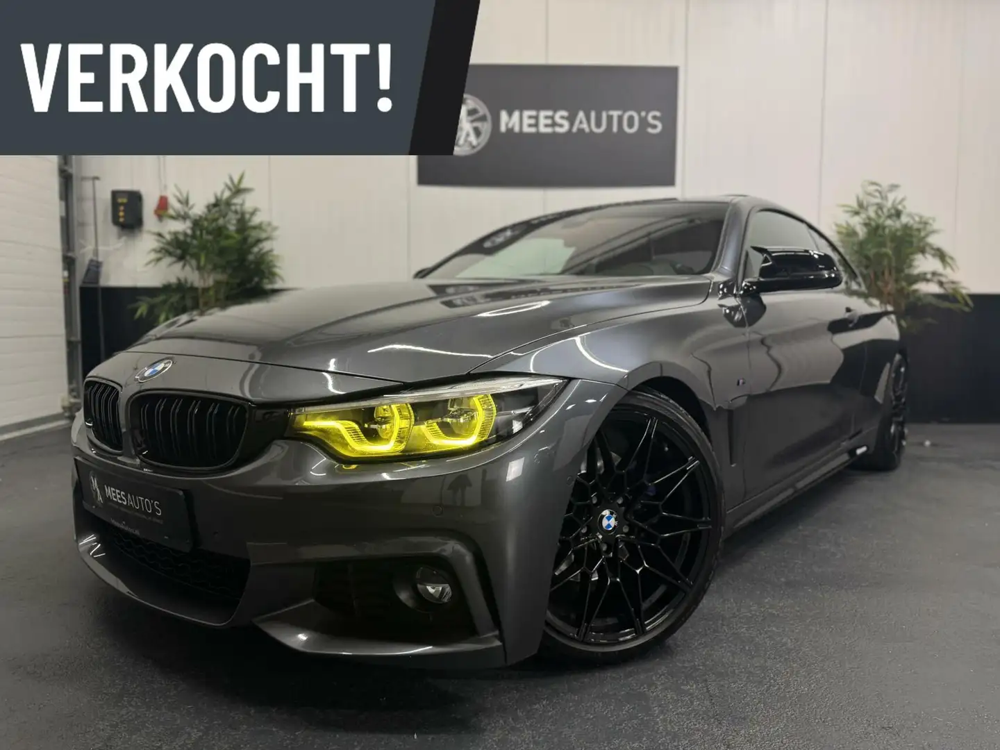 BMW 430 4-serie Coupé 430i High Executive|M-Sport|Pano|Vol Šedá - 2