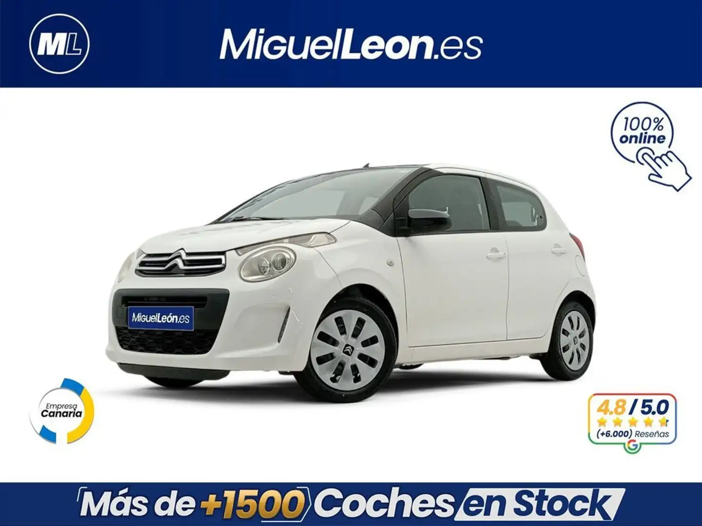 Citroen C1 1.2 PureTech Feel Blanco - 1