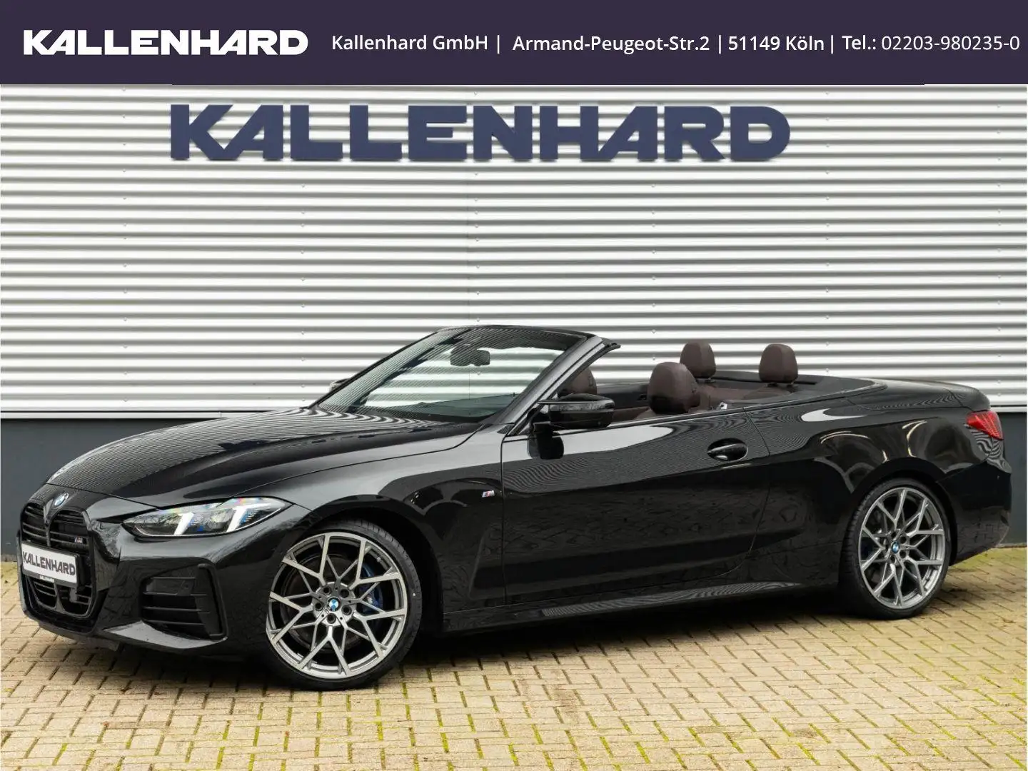 BMW 440 4 Serie M440i xDrive Cabrio-M-Sport Pro-ACC-Standh Schwarz - 1