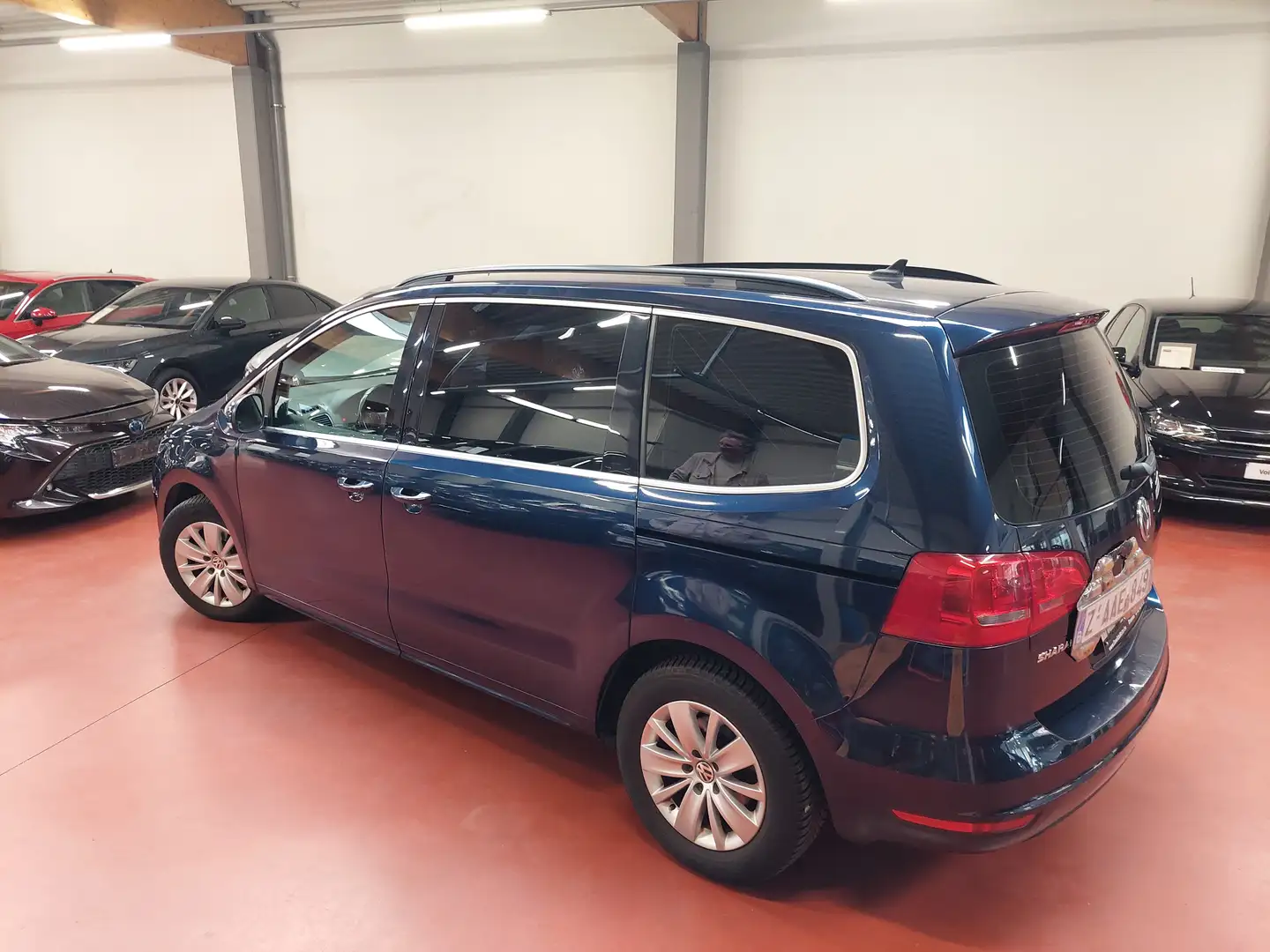 Volkswagen Sharan 2.0 TDi Comfortline + 7 PLACES + EURO 5 Blauw - 2
