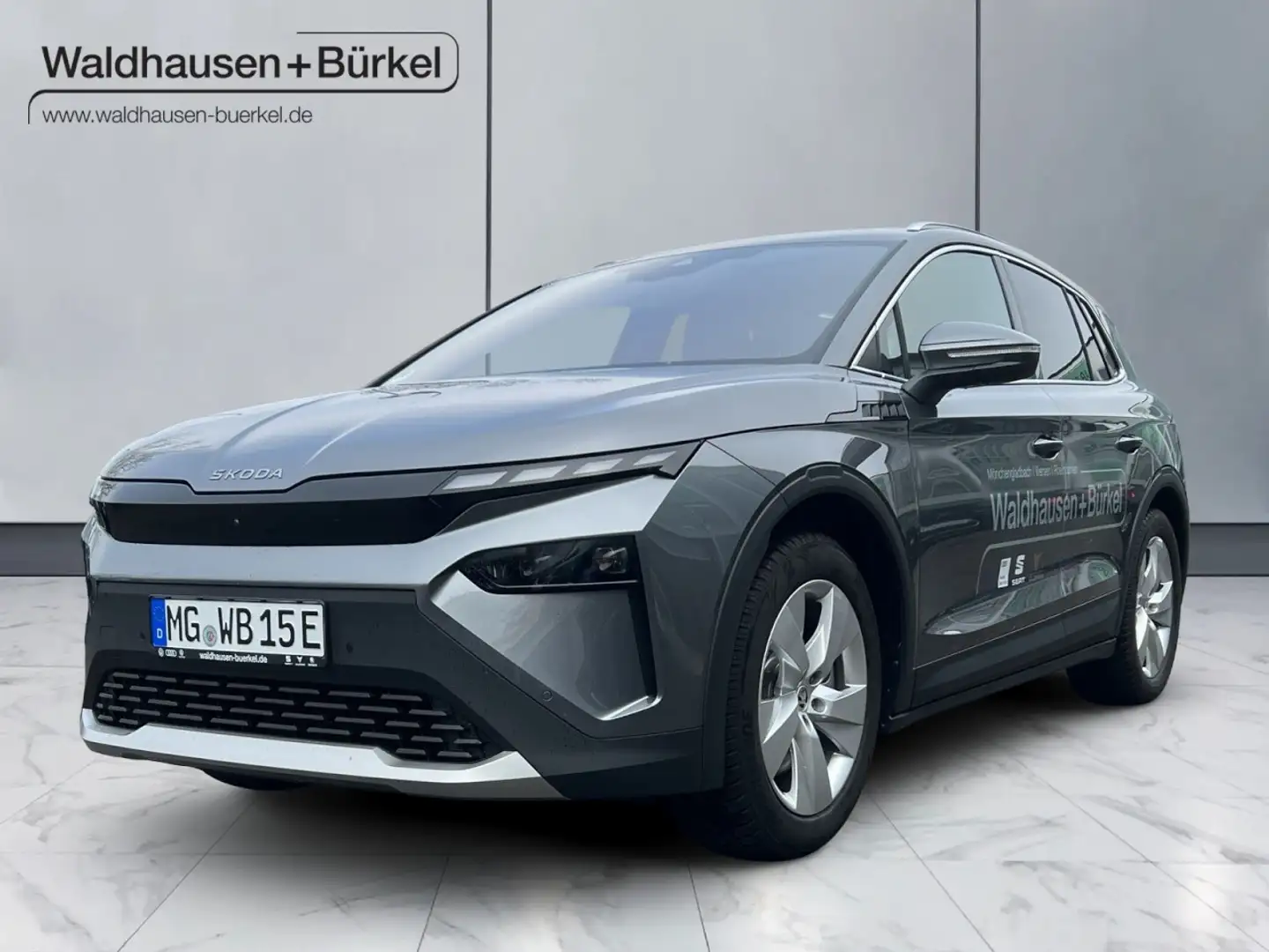 Skoda Elroq 85 Alpha *R.KAM *NAVI *SH *LH Klima Navi Grigio - 1