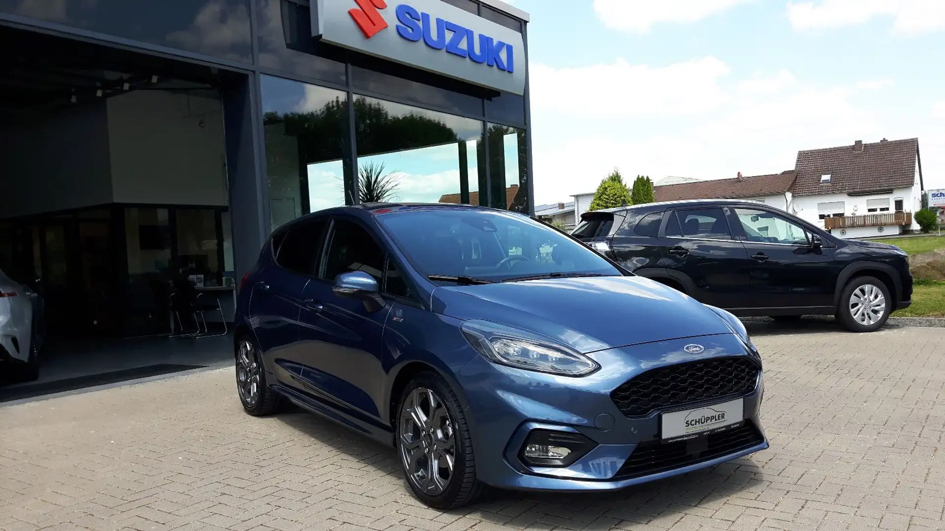Ford Fiesta 1,0 EcoBoost ST-Line Blau - 2