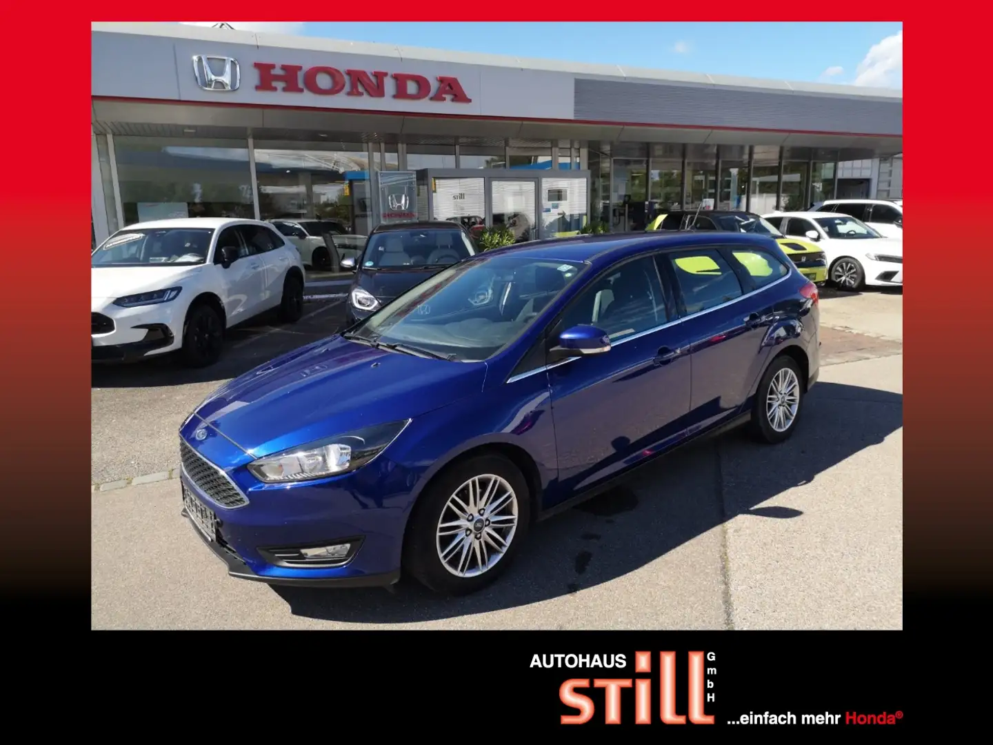 Ford Focus Turnier 1.0 EcoBoost Cool & Connect SHZ Blau - 1