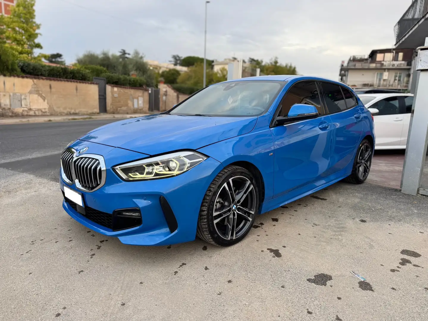 BMW 118 Serie 1 F40 118d Msport auto Blu/Azzurro - 1