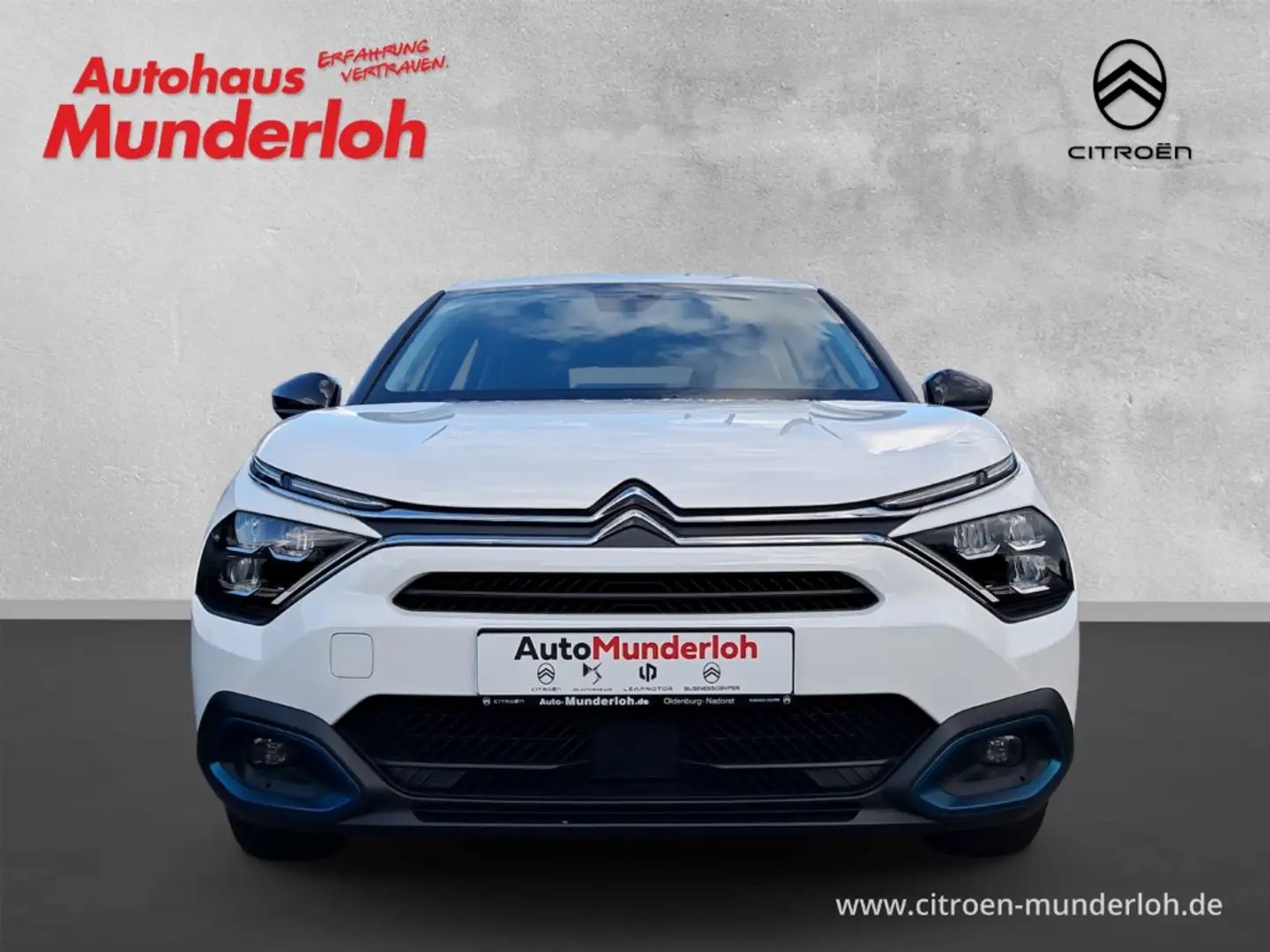 Citroen E-C4 Electric 136 Feel Pack Elektro NAVI KLIMAAUTOM. HEAD-UP R.K Weiß - 2