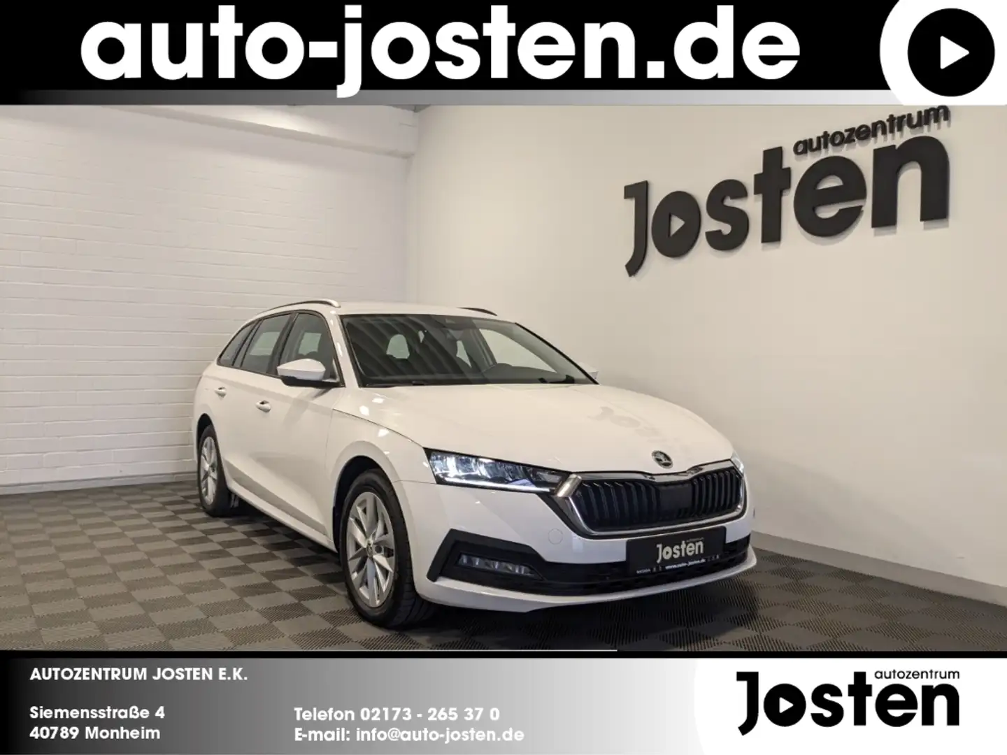 Skoda Octavia iV Ambition 1.4 TSI LED virtual CarPlay Weiß - 1