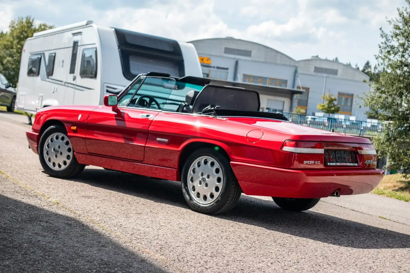 Alfa Romeo Spider 2.0*Zeisberg Classic Garantie*TOP Orig.* Rouge - 1
