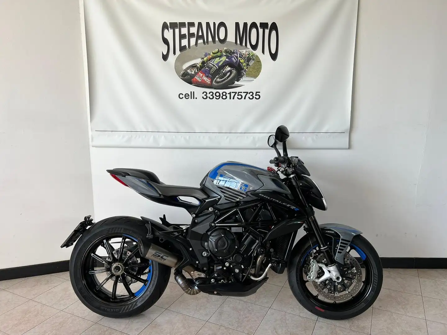 MV Agusta Brutale 800 RR PIRELLI NUMERATA 153/200 - FINANZIABILE Blu/Azzurro - 2