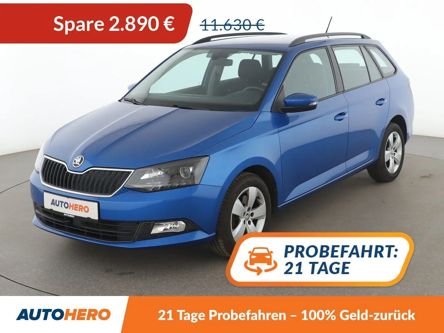 Skoda Fabia 1.2 TSI Style *TEMPO*SHZ*PDC*ALU* Bleu - 1