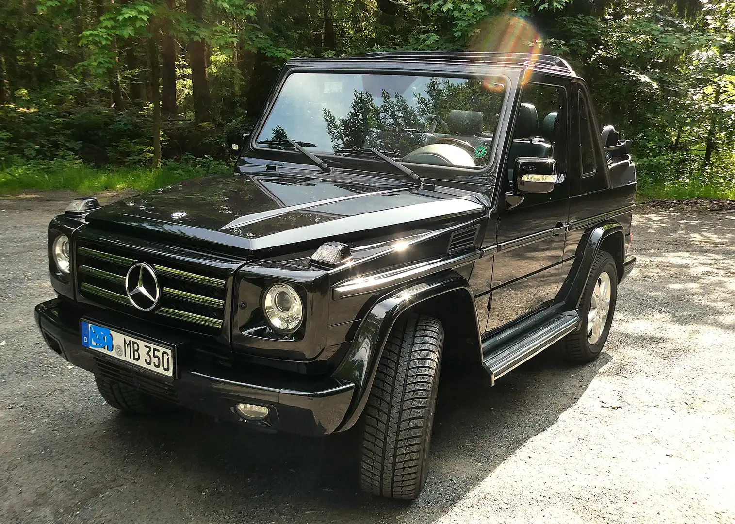 Mercedes-Benz G 350 Diesel / CABRIO / kurz Schwarz - 2