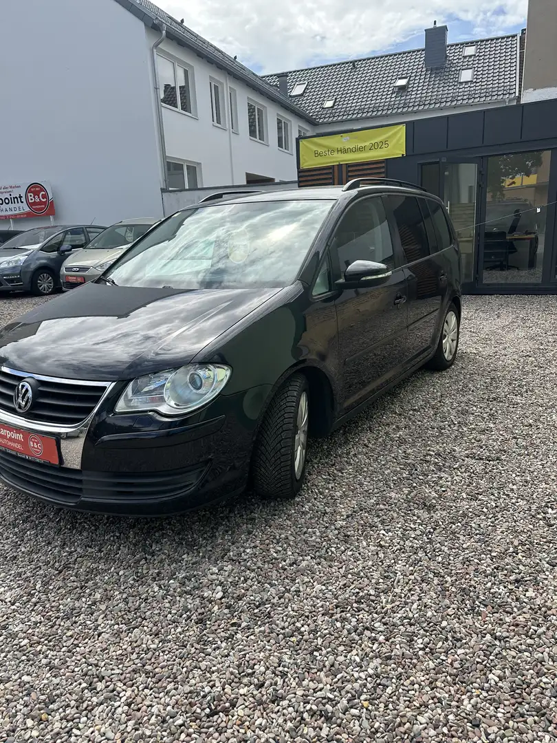 Volkswagen Touran Trendline***MIT NEU TÜV**PDC**AHK**SITZHEIZUNG* Nero - 1