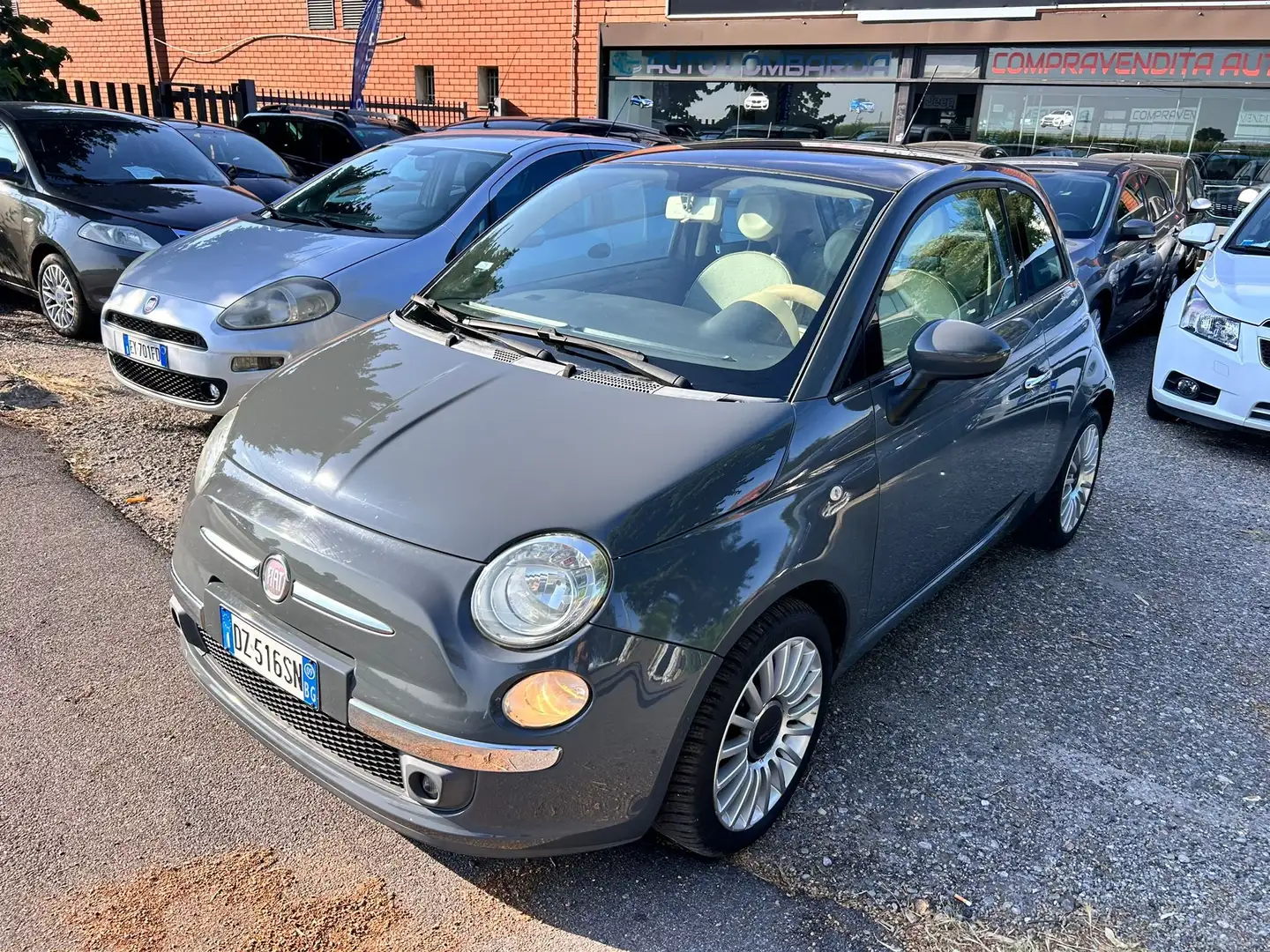 Fiat 500 500 III 1.2  Lounge 69cv EURO 5 Grigio - 1