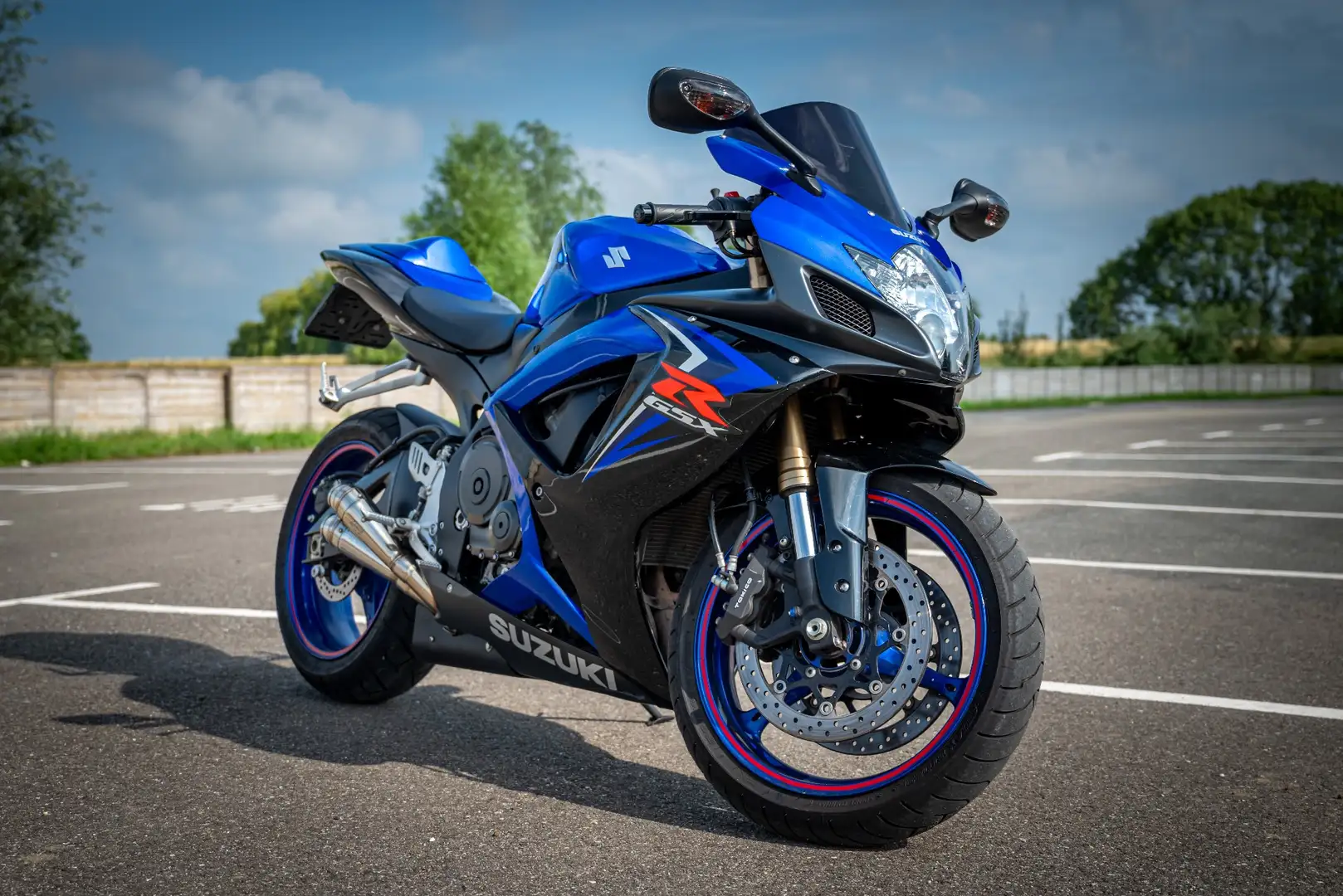 Suzuki GSX-R 600 Niebieski - 1