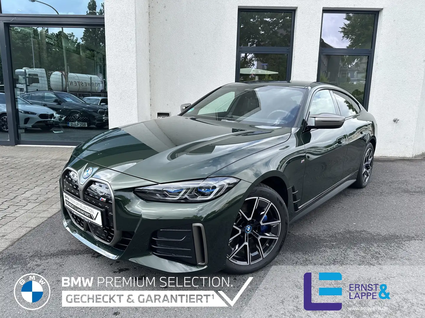 BMW i4 M50 || el.Sitze DrivingAssProf 360°Kamera HUD Grün - 1