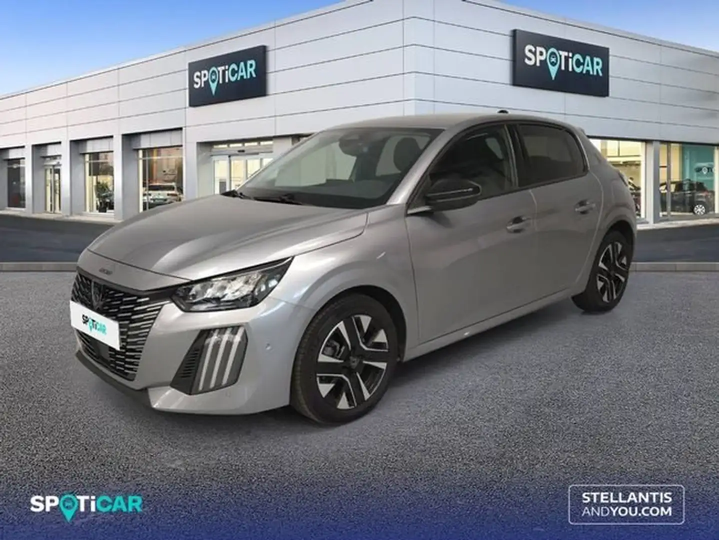 Peugeot 208 Gasolina 100 S&S 6 Vel. MAN Allure Gris - 1