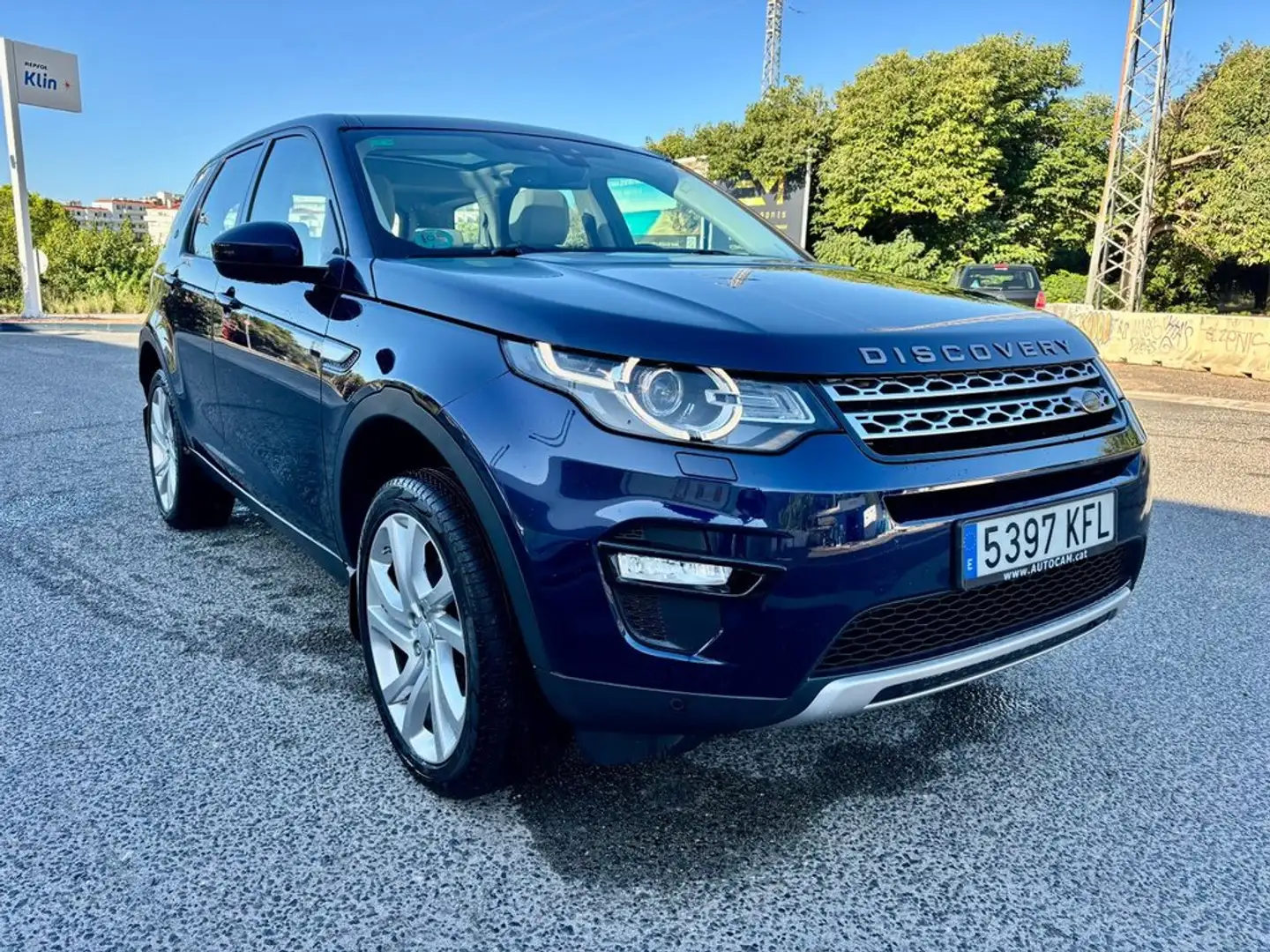 Land Rover Discovery Sport 2.0 TD4 HSE 180cv Bleu - 2