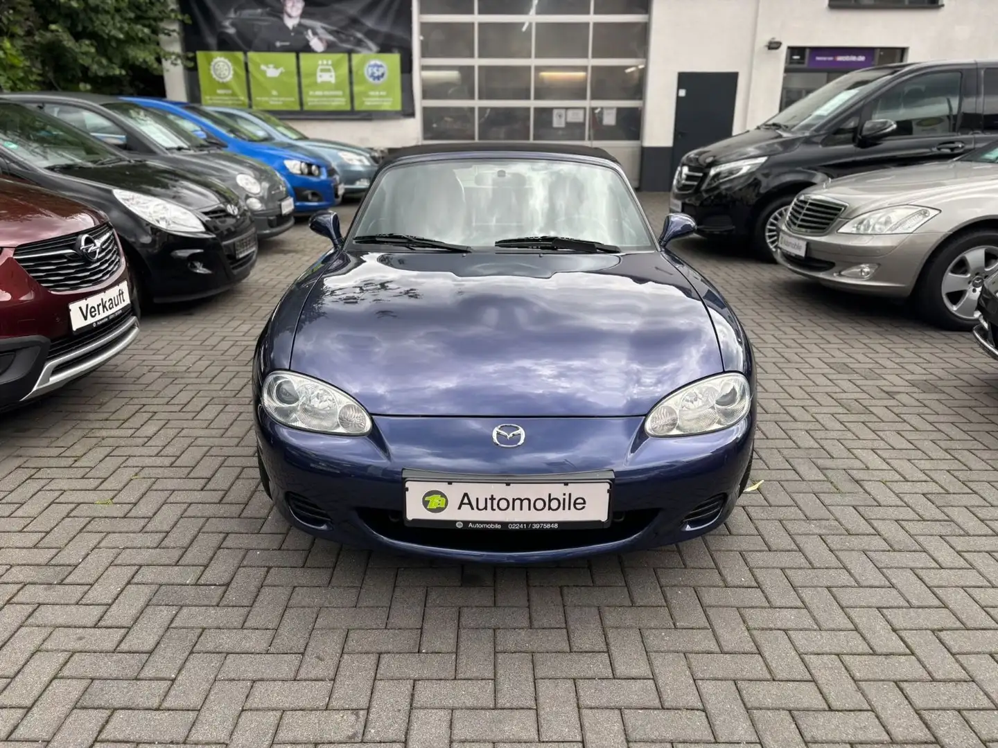 Mazda MX-5 1.6 i Roadster*4S-REIFEN*TÜV 05/2027 Azul - 2