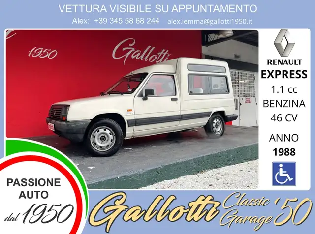 Renault Express 1.1 benzina 46cv - Disabili