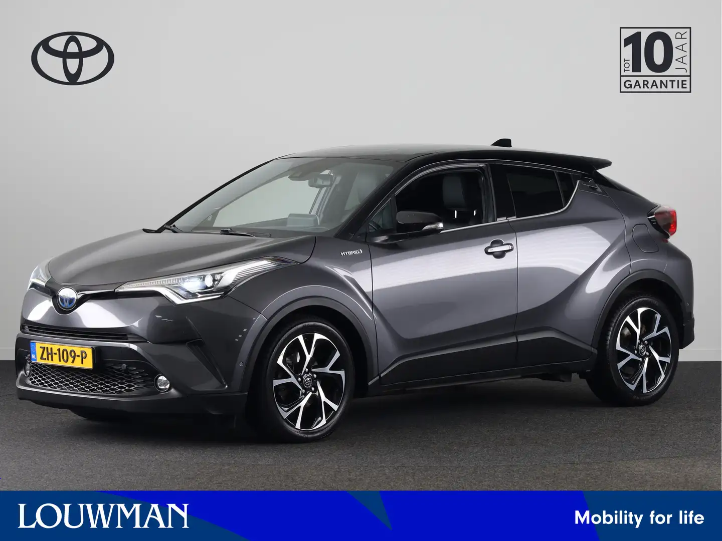 Toyota C-HR 1.8 Hybrid Style Ultimate | NL-Auto | Lederen bekl Gris - 1