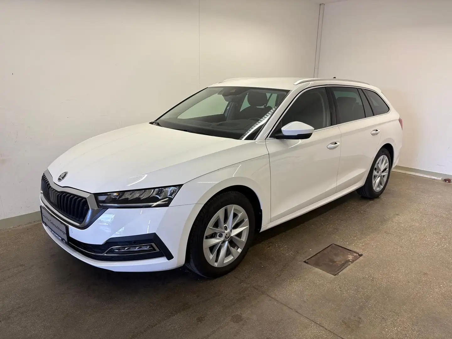 Skoda Octavia Style TDI DSG Weiß - 1