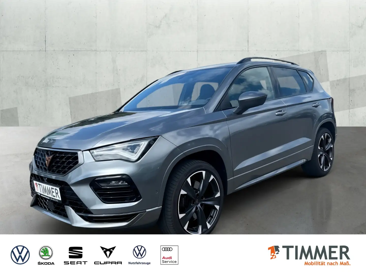 CUPRA Ateca 2.0 TSI 4x4 DSG *PANO *360° *19 *DIGITAL * Grau - 1