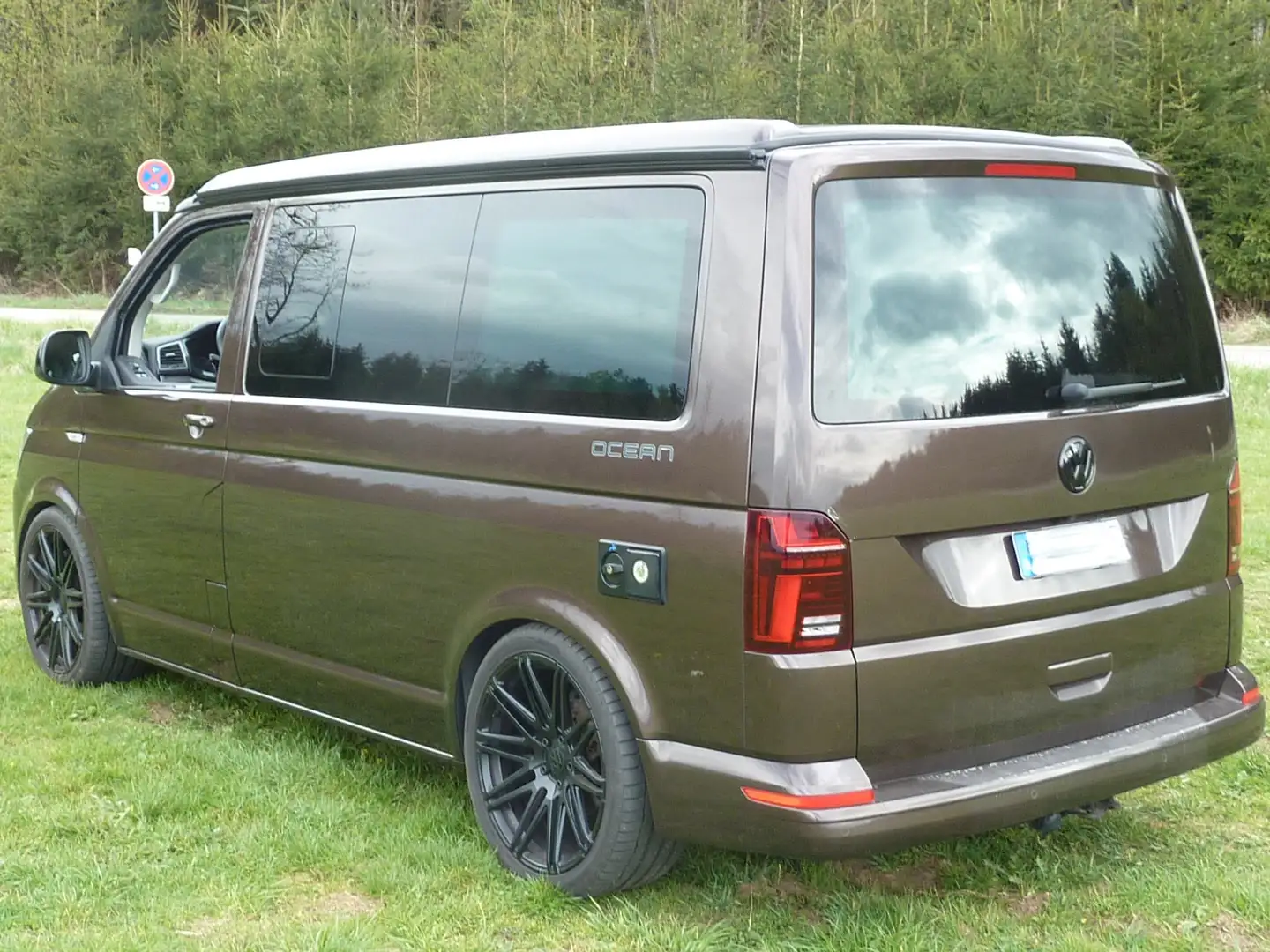 Volkswagen T6 California OCEAN 2.0TDI DSG 4-Motion  ATM 20Zoll LED NAVI AHK Коричневий - 1