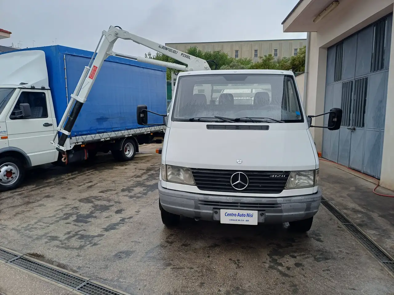 Mercedes-Benz Sprinter 412 TD "GRU E CASSONE 4 METRI", foto 8