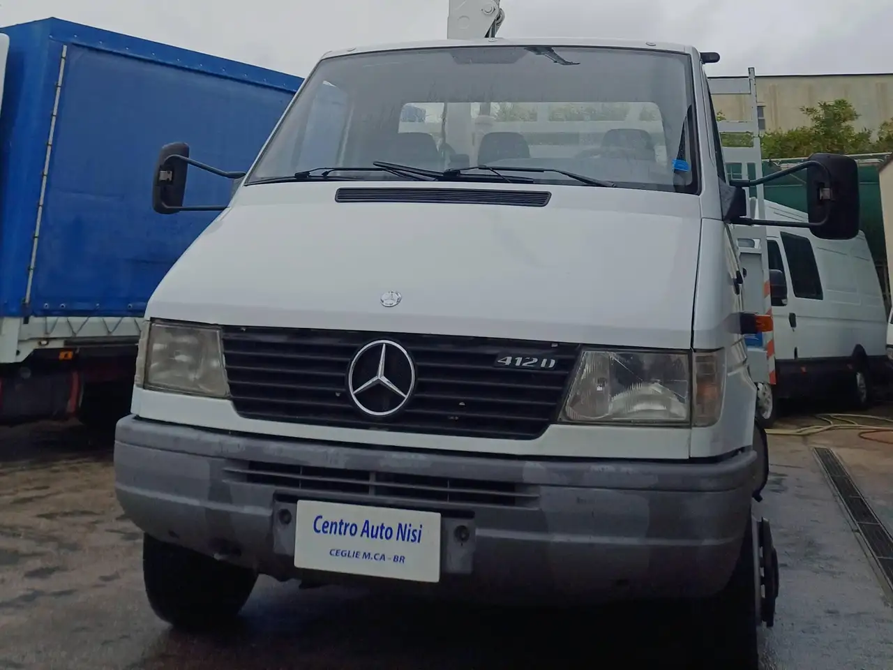 Mercedes-Benz Sprinter 412 TD "GRU E CASSONE 4 METRI", foto 9