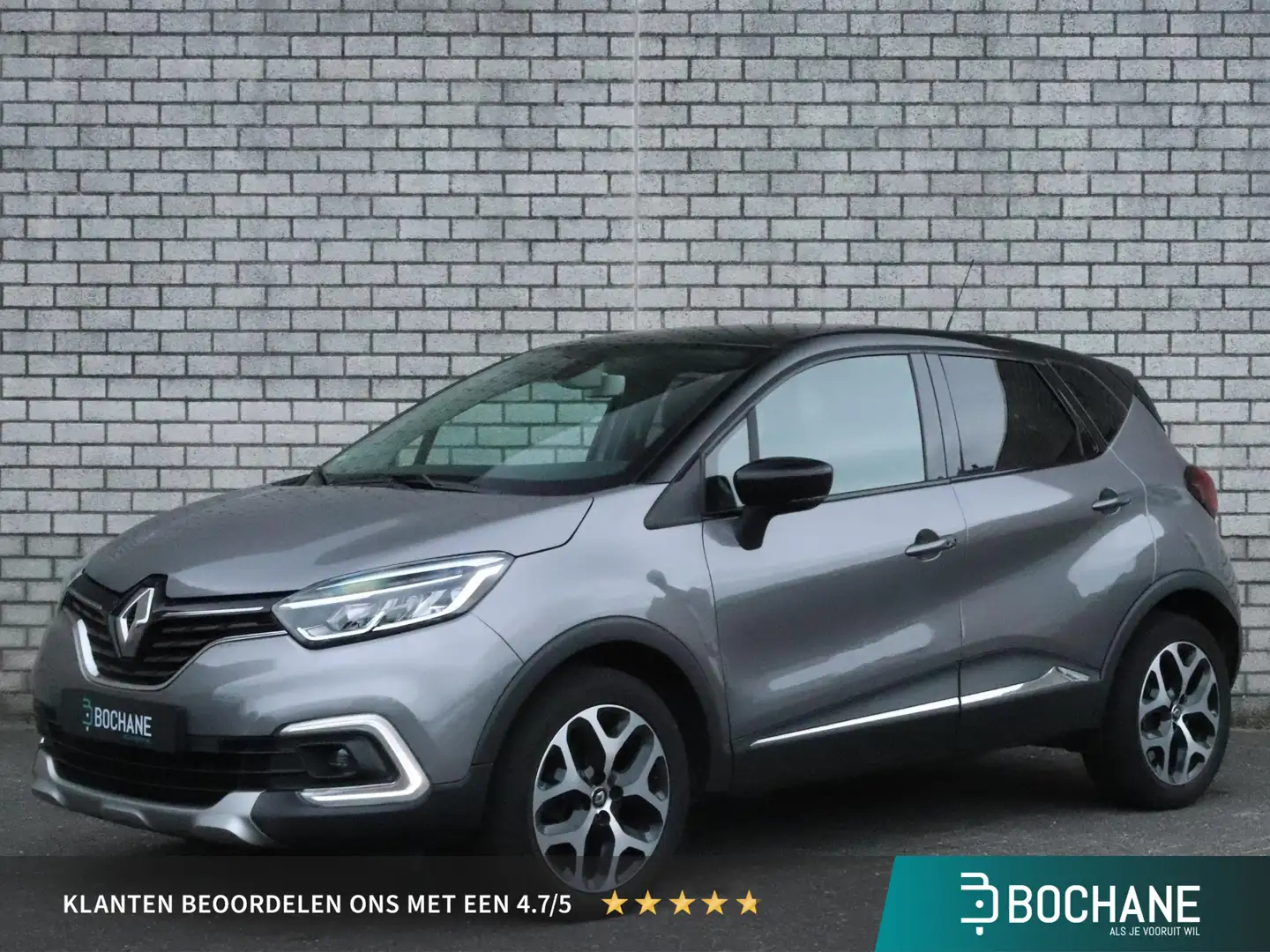 Renault Captur 0.9 TCe Intens | Afneembare trekhaak | Navigatie | Grijs - 1