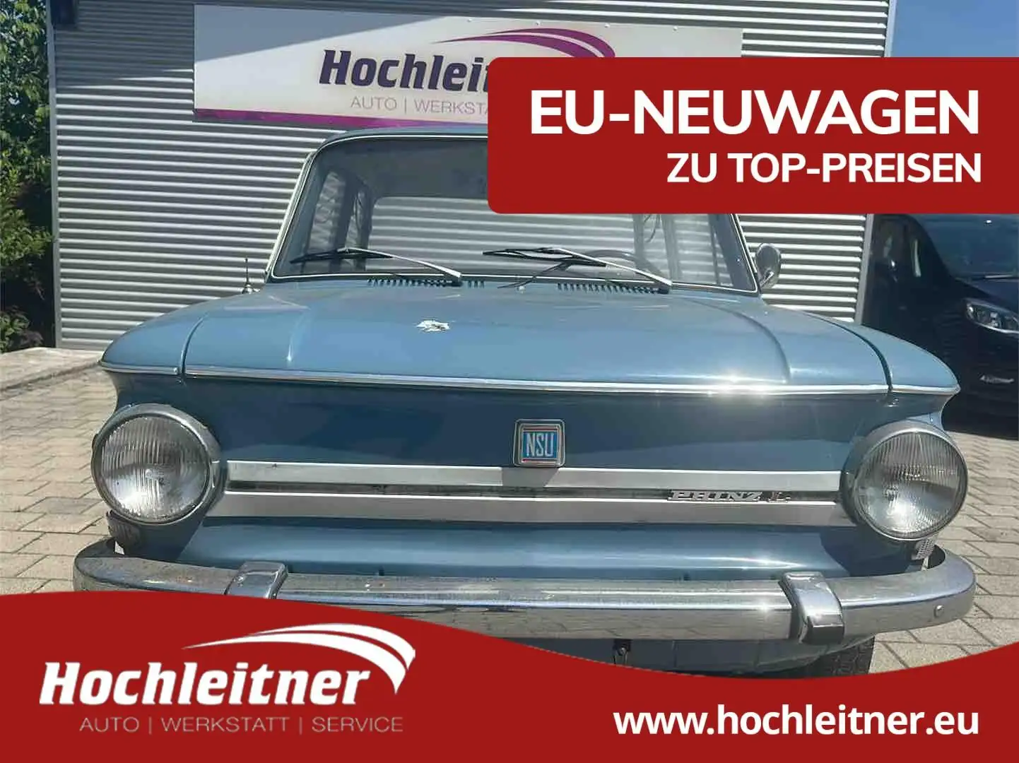NSU Prinz 4L gute Substanz+wegen Auflösung z.Vk. Blau - 1