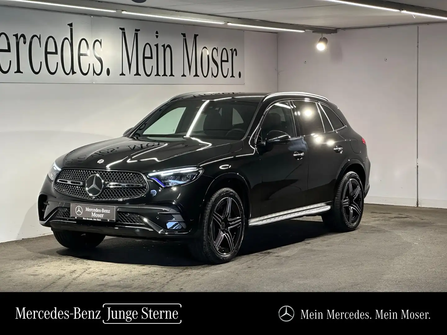 Mercedes-Benz GLC 300 de 4MATIC mit EQ Hybrid Technologie Österreich-Edi Schwarz - 1
