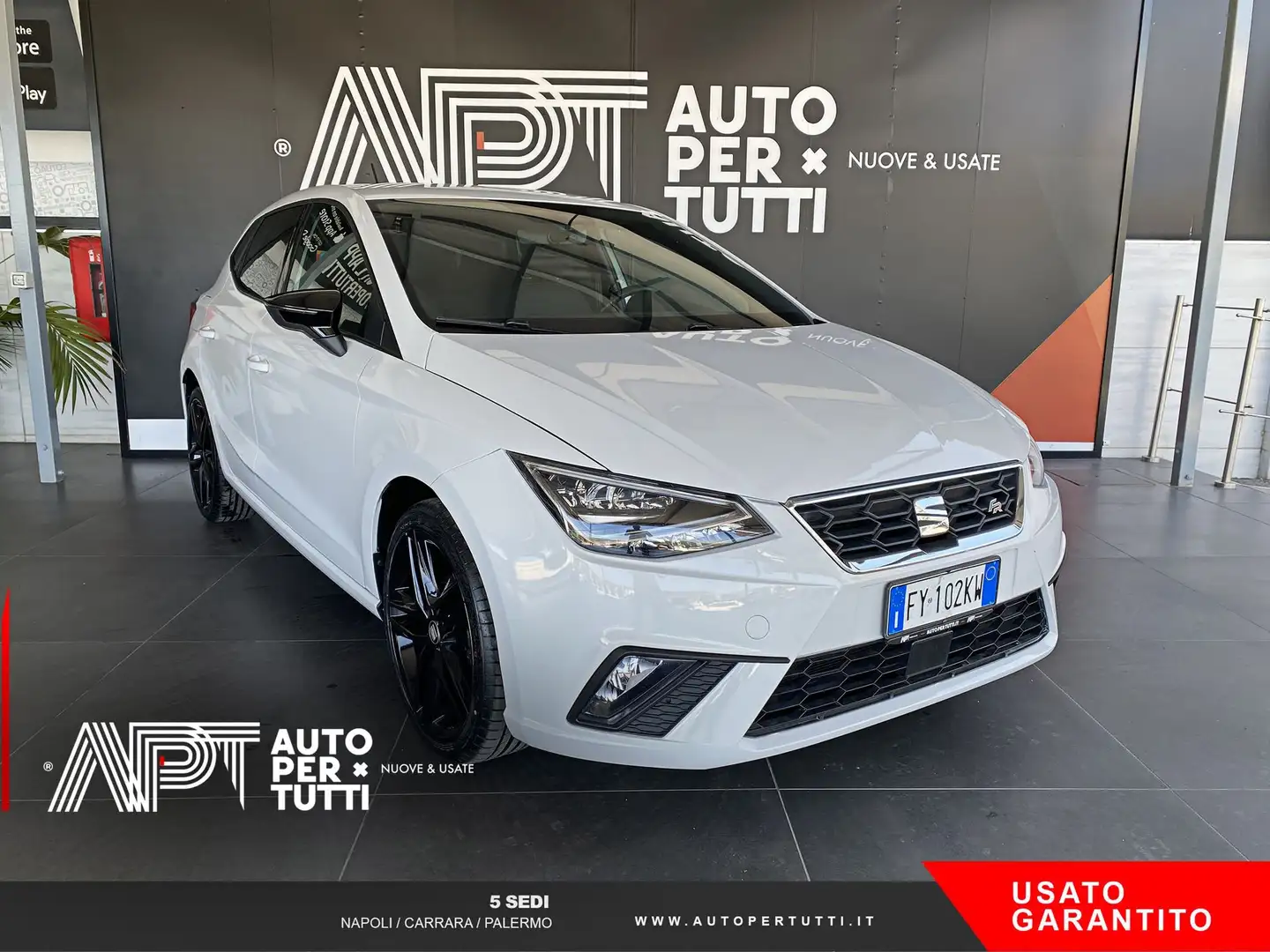 SEAT Ibiza Ibiza 1.0 tgi FR 90cv my19 Bianco - 2