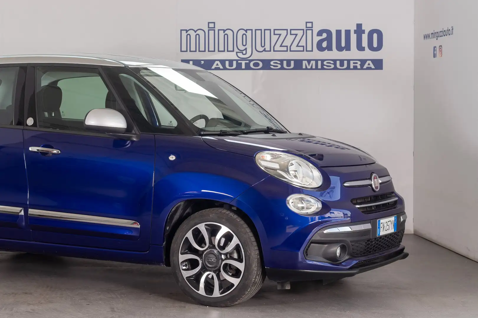 Fiat 500L 1.4 Mirror 95CV Blu/Azzurro - 2