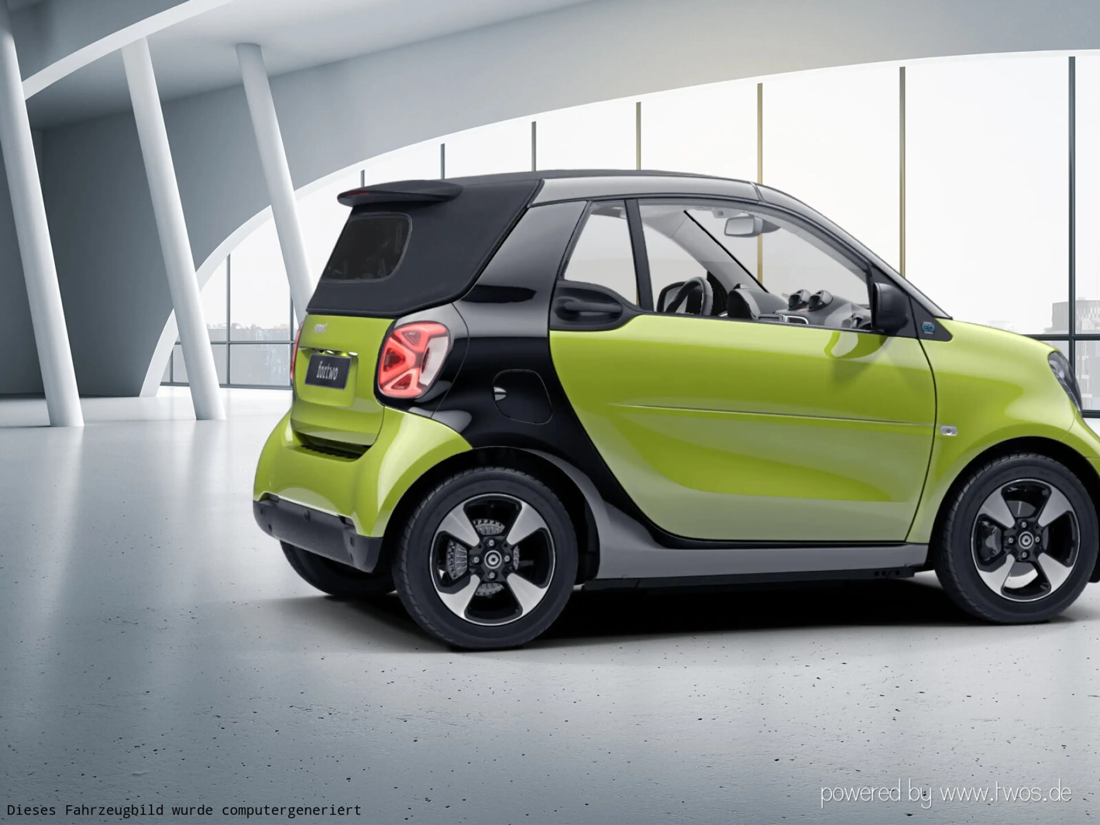 smart forTwo EQ fortwo cabrio — photo 12