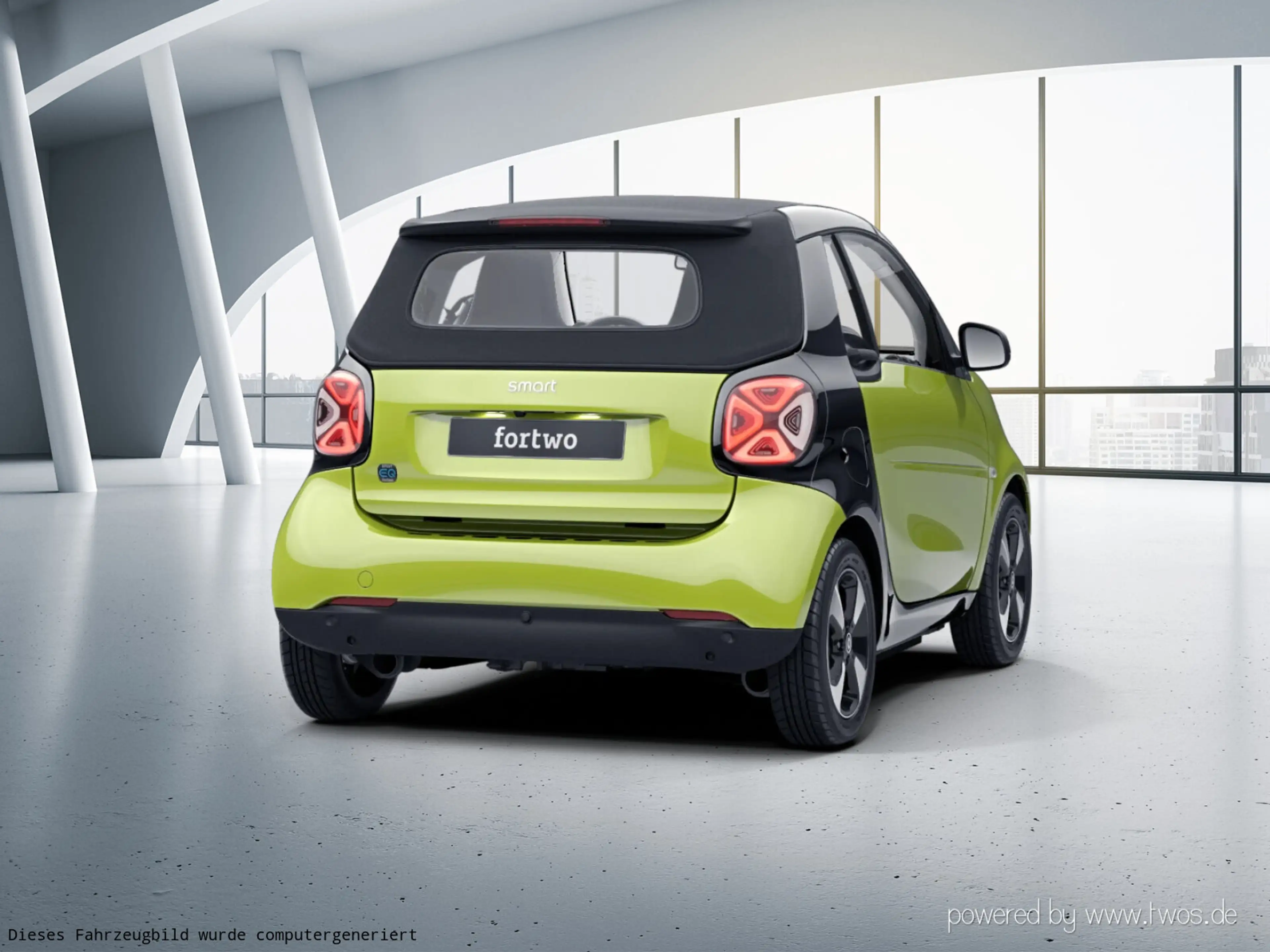 smart forTwo EQ fortwo cabrio — photo 11