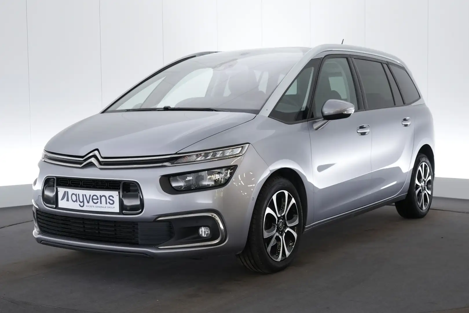 Citroen Grand C4 SpaceTourer 1.5 BlueHDi Shine LEDER/CUIR GPS PDC CAM Keyless M Argent - 2