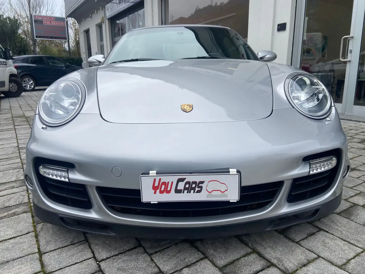 Porsche 911 997 Coupe 3.6 Turbo CARBOCERAMICI-TETTO DA VEDERE Argento - 2