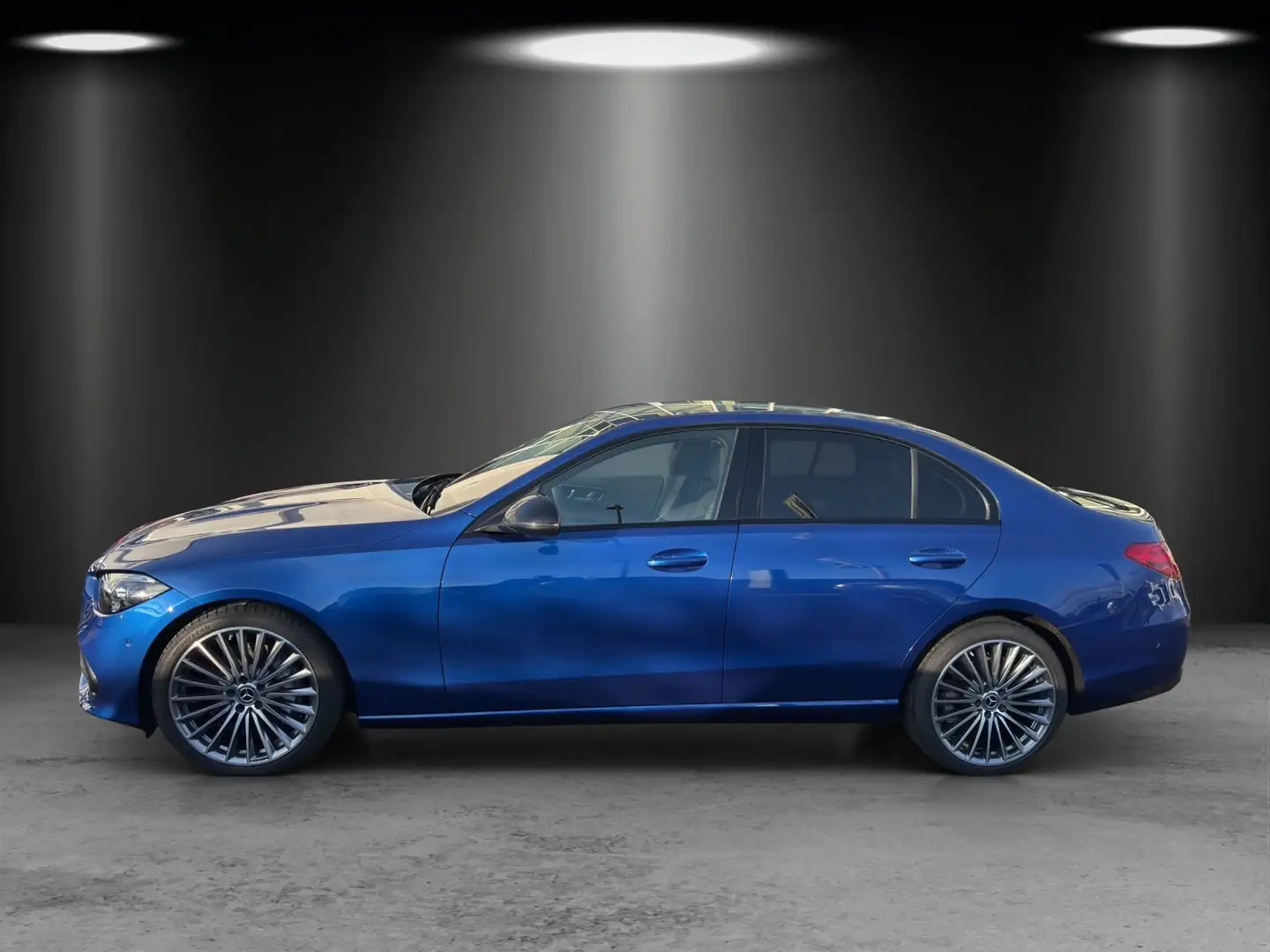 Mercedes-Benz C 300 C300d DISTRO Massage 19"Alu Memo HAL Standhz HUD Bleu - 2