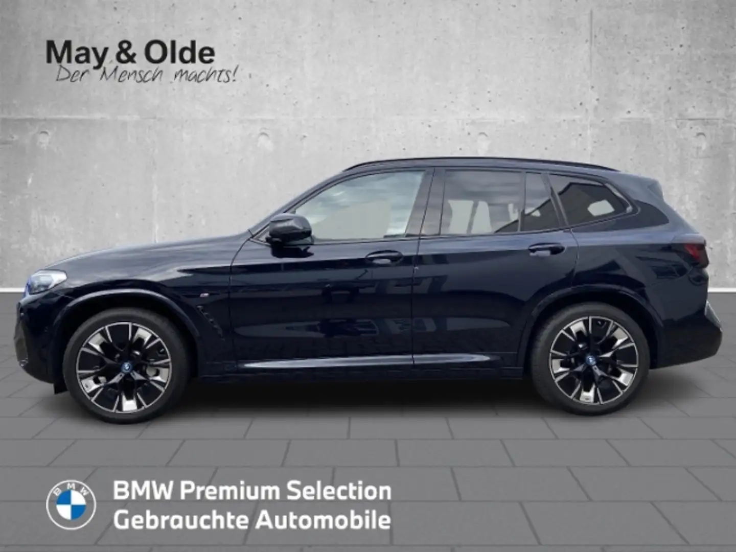 BMW iX3 Impressive M SPORT HUD AHK Leder h/k Laser Schwarz - 2