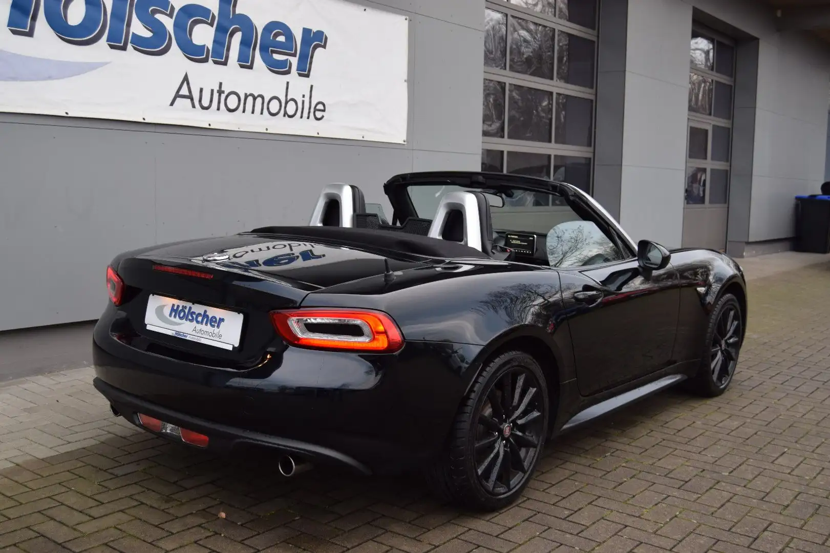 Fiat 124 Spider Lusso Automatik,Navi,Leder,Kam,Xenon Negru - 2