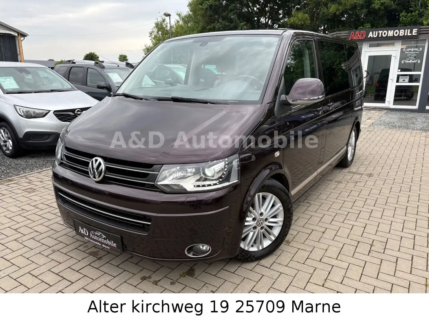 Volkswagen T5 Transporter T5 Multivan Cup AHK LED STAND.HZ KLIMA DSG SHZ Schwarz - 1