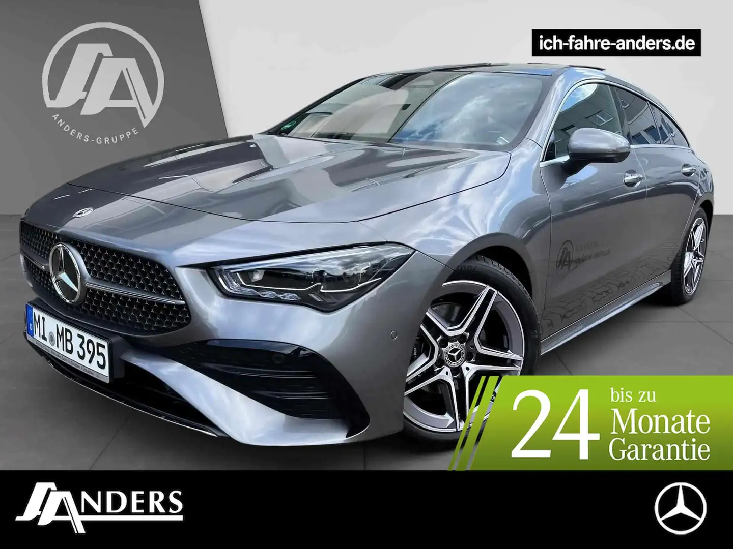 Mercedes-Benz CLA 180 SB AMG+Pano+Multib.+360°Kamera+Handsfree Grau - 1