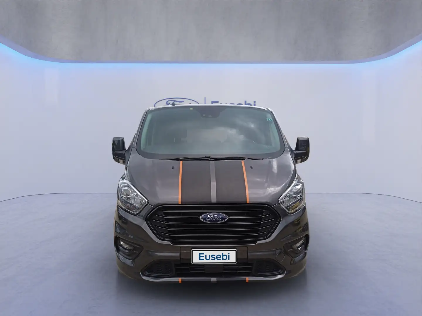 Ford Tourneo Custom 320 2.0 EcoBlue 185CV MHEV PC Sport Grijs - 2