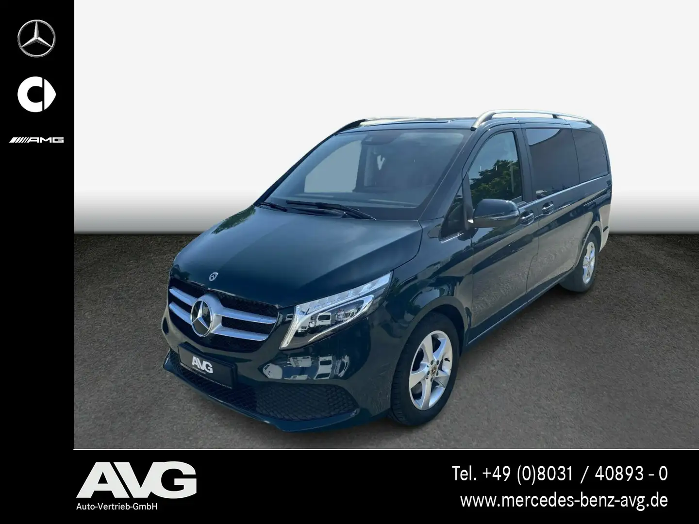 Mercedes-Benz V 250 V 250 d EDITION Lang Stdhzg Distr. LED Klimaauto Grün - 1
