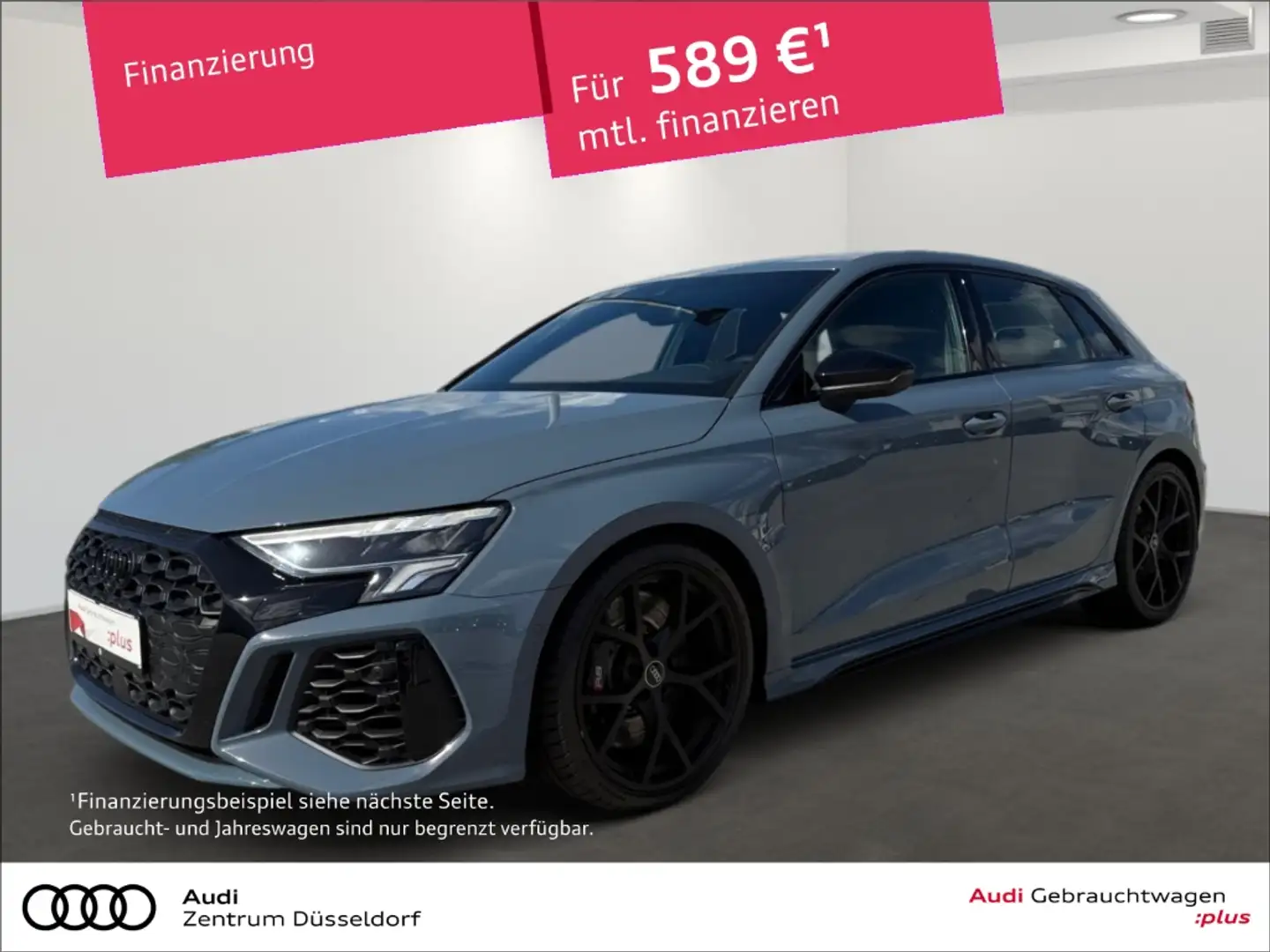 Audi RS3 Sportback 2.5 TFSI quattro LED MMI PDC Gris - 1