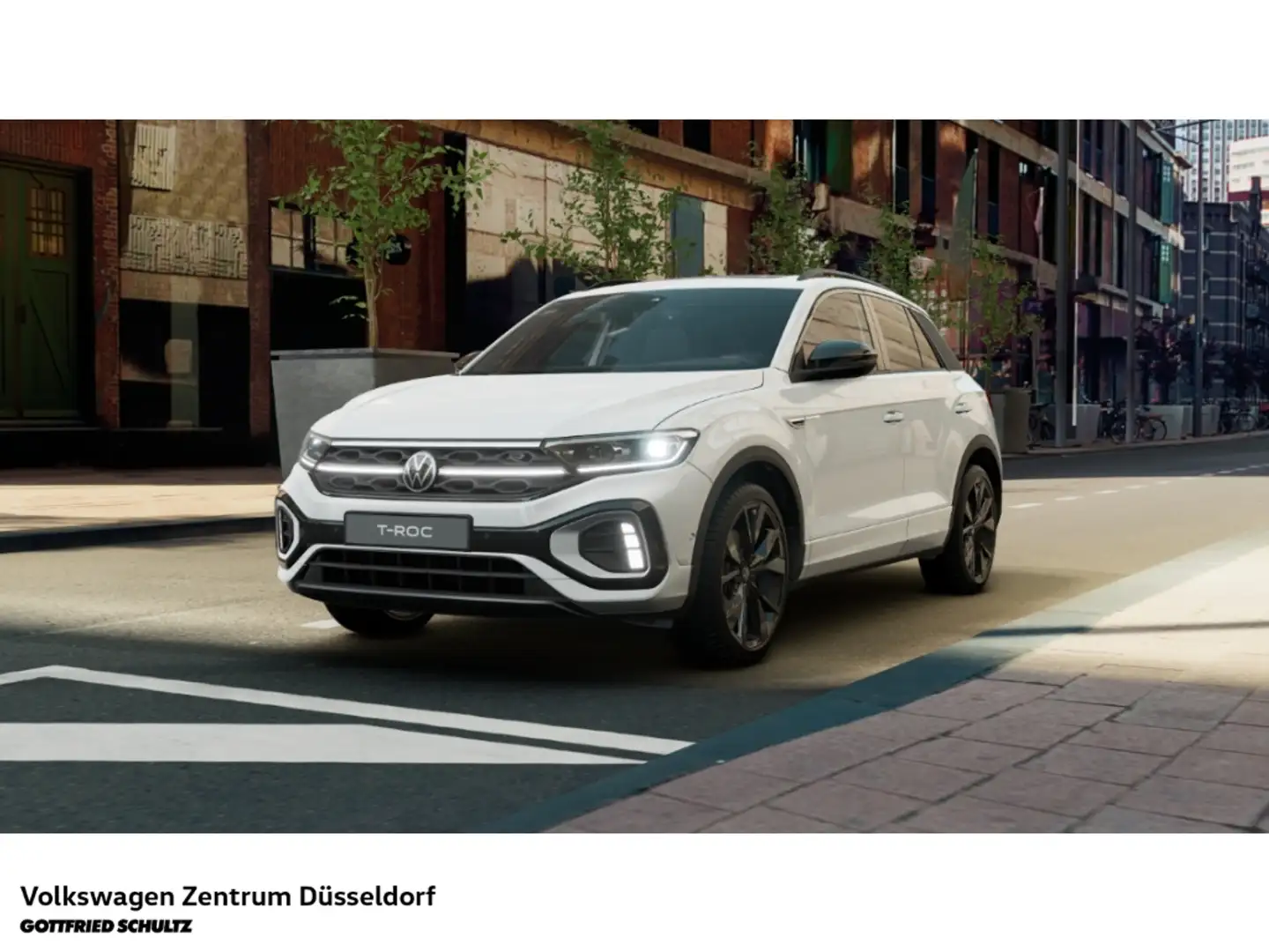 Volkswagen T-Roc R-LINE DSG 1.5 L TSI 110 KW Pano IQ Drive Light / Weiß - 1