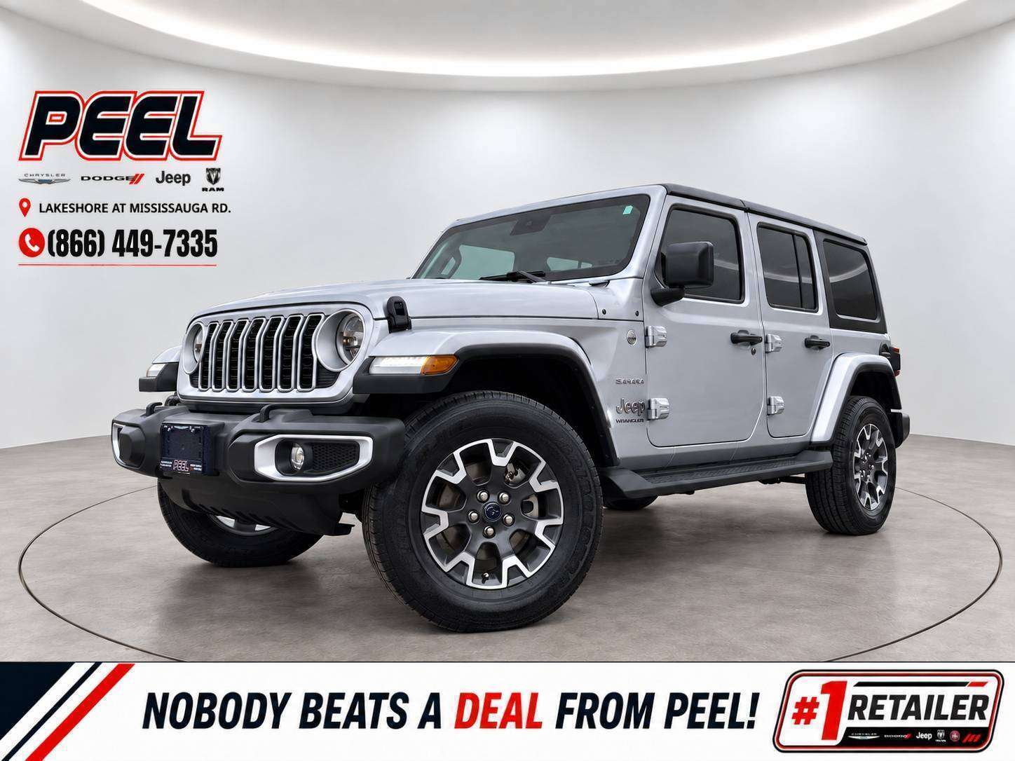 Silver 2024 Jeep Wrangler SUV / Crossover Four-Wheel Drive 8-Speed Automatic