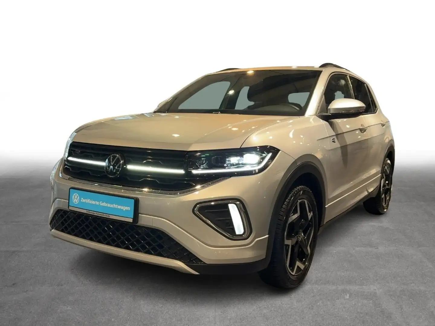 Volkswagen T-Cross 1.5TSI DSG R-Line NAVI AHK LED KAMERA Argent - 2