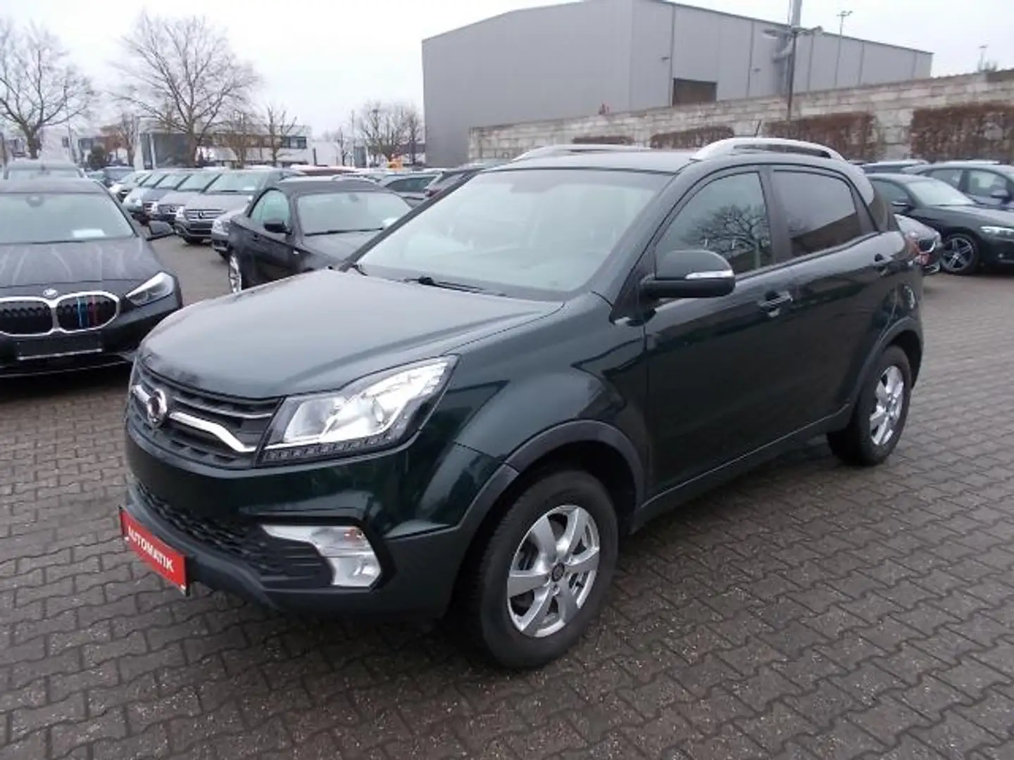 SsangYong Korando Quarz, AHK, Navi, Alu WR, Kamera, Allwetter, SHZ Grün - 1
